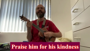 Arthur Morgan - Ukulele, Vocals, Clapsticks.<br /><br />Lift your hands and sing<br />to the King of Kings<br />Lift your hands and sing<br />to the King of Kings<br />Praise him for his kindness<br />And his unfailing love<br />Lift your hands and sing<br />to the King of Kings<br />The King of Kings