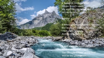 This song is especially for Phyllis B, who has recovered from COVID-19. <br />She woke up one morning with this song in her mind as if the waves of the Holy Spirit were sweeping over her.  <br />"I see a crimson stream of blood, it flows from Calvary. <br />Its waves which reach the throne of God are sweeping over me."<br />I include the rest of the verses in the video.  <br />We are thankful for her healing and continue to pray for those who still need healing.   <br /><br />SUBSCRIBE * LIKE * COMMENT * SHARE <br />Watch for more music videos coming soon.<br /><br />Visit and SUBSCRIBE to my website: https://www.wordimpartation.com<br /> <br />You'll find me on Facebook: God Secrets For Life. Please "like" and leave a comment, too! <br /><br />To find my music on youtube, type in my name: Judy McEachran<br /><br />Most of my music comes from times of worship as I sit at the piano, pray, and sing the scripture. It's my heart's desire to share my music with you in hopes it will lift your spirit and bring peace and encouragement to your day!