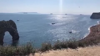 My first visit to Durdle Door beach in Dorset. 