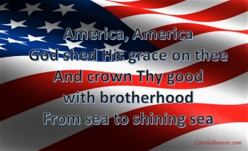 America the Beautiful - Carole Brewer with the Sacramento Symphonic Winds