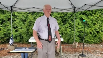 Arnold the Terminator said it, but Jesus is going to do it.