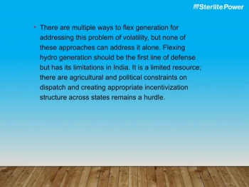The need for energy storage stems from the fact that the power grid faces increasing instability. This is caused majorly by two reasons. Firstly, the increasing volatility on the supply side due to intermittent nature of renewables. https://www.sterlitepower.com/blog/energy-storage-crucial-india%E2%80%99s-clean-energy-goals<br />
