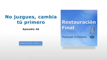 Cuida tu corazón de la crítica y la religiosidad.<br />Además:<br />¿SABÍA USTED QUE JESÚS LE AMA, Y QUE MURIÓ EN LA CRUZ POR SUS PECADOS?<br /> <br />Él ya pagó el precio por usted.<br />Sólo basta que usted lo reciba en su corazón y Reconozca que JESUCRISTO es el Señor de su vida y su Salvador.<br />Invítelo hoy a entrar en su corazón, ¡Atrévase!, y siga ahora esta oración:<br /><br />Señor Jesús:<br />●  Yo confieso que soy un pecador y te invito a entrar en mi corazón.<br />●  Perdona mis pecados.<br />●  Yo me entrego a ti.<br />●  Gracias por esta vida eterna que tú me estás dando en estos momentos.<br />●  Yo te confieso ahora como mi Señor y mi Salvador.<br /><br />Lea la Biblia y busque una iglesia cristiana para que le enseñen la Palabra de Dios. Lea Juan 3 :16<br />Visite: www.cristo-viene.cl | Podcast Restauración Final <br />- -   - -   - -   - -   - -   - -   - -   - -   - -   - -   - -   - -   - -   - -   <br /><br />¿SABÍAS  QUE JESÚS TE AMA, Y QUIERE SANARTE DE TODA ENFERMEDAD?<br />  <br />La biblia dice que Jesús llevó tus enfermedades y sufrió tus dolores para que tú ahora estés sano.<br />Sólo tienes que creer en JESÚS y pedirle que entre a tu corazón y perdone tus pecados.<br /><br />●  Repite este versículo de la biblia varias veces al día cada día: “Por las heridas de Jesús fuimos sanados y por esta promesa yo soy sano”. (los azotes que sufrió en la cruz representan tu  sanidad para este tiempo)<br />●  Tienes que creerlo con todo tu corazón porque Jesús te ama y quiere verte sano de cualquier enfermedad. (no te rindas, insiste y créele a Jesús)<br /><br />Lee la biblia y busca una iglesia cristiana. Lee Isaías 53:5<br />Visite: www.cristo-viene.cl | Podcast Restauración Final <br />- -   - -   - -   - -   - -   - -   - -   - -   - -   - -   - -   - -   - -   - -   - - <br /><br />¿Tienes problemas? envíanos tu pedido de oración a: RogaremosPorTi@gmail.com