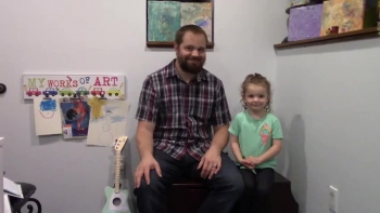 Ella (Age 4) and her Dad, Pastor Stephen, answer tough questions in the Bible. Today they answer the question, "Who created everything?"