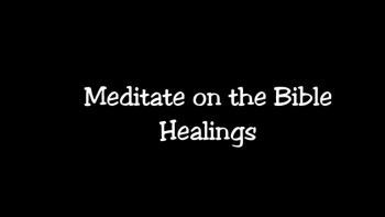 Healings in the Bible - Book Trailer
