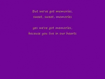 A memorial for a dearly departed friend.