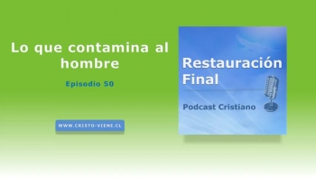 Sobre toda cosa guardada, guarda tu corazón.<br />Además:<br />¿SABÍA USTED QUE JESÚS LE AMA, Y QUE MURIÓ EN LA CRUZ POR SUS PECADOS?<br /> <br />Él ya pagó el precio por usted.<br />Sólo basta que usted lo reciba en su corazón y Reconozca que JESUCRISTO es el Señor de su vida y su Salvador.<br />Invítelo hoy a entrar en su corazón, ¡Atrévase!, y siga ahora esta oración:<br /><br />Señor Jesús:<br />●  Yo confieso que soy un pecador y te invito a entrar en mi corazón.<br />●  Perdona mis pecados.<br />●  Yo me entrego a ti.<br />●  Gracias por esta vida eterna que tú me estás dando en estos momentos.<br />●  Yo te confieso ahora como mi Señor y mi Salvador.<br /><br />Lea la Biblia y busque una iglesia cristiana para que le enseñen la Palabra de Dios. Lea Juan 3 :16<br />Visite: www.cristo-viene.cl | Podcast Restauración Final <br />- -   - -   - -   - -   - -   - -   - -   - -   - -   - -   - -   - -   - -   - -   <br /><br />¿SABÍAS  QUE JESÚS TE AMA, Y QUIERE SANARTE DE TODA ENFERMEDAD?<br />  <br />La biblia dice que Jesús llevó tus enfermedades y sufrió tus dolores para que tú ahora estés sano.<br />Sólo tienes que creer en JESÚS y pedirle que entre a tu corazón y perdone tus pecados.<br /><br />●  Repite este versículo de la biblia varias veces al día cada día: “Por las heridas de Jesús fuimos sanados y por esta promesa yo soy sano”. (los azotes que sufrió en la cruz representan tu  sanidad para este tiempo)<br />●  Tienes que creerlo con todo tu corazón porque Jesús te ama y quiere verte sano de cualquier enfermedad. (no te rindas, insiste y créele a Jesús)<br /><br />Lee la biblia y busca una iglesia cristiana. Lee Isaías 53:5<br />Visite: www.cristo-viene.cl | Podcast Restauración Final <br />- -   - -   - -   - -   - -   - -   - -   - -   - -   - -   - -   - -   - -   - -   - - <br /><br />¿Tienes problemas? envíanos tu pedido de oración a: RogaremosPorTi@gmail.com