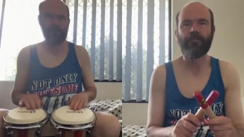 Arthur Morgan - Vocals, Acoustic Guitar, Bongos, Clapsticks.<br /><br />As far as the Heavens above<br />So great his love for you and me<br />As far as the east from the west<br />From our sins He set us free<br /><br />God is merciful and gracious<br />Slow to anger, Abounding in love<br />God is merciful and gracious<br />Slow to anger, Abounding in love