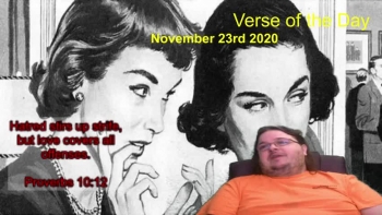 Verse of the Day<br />November 23rd 2020<br />Proverbs 10:12