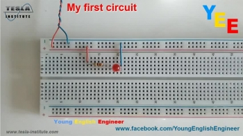 Learning electronics - My first circuit 