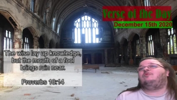 Verse of the Day<br />December 5th 2020<br />Proverbs 10:14