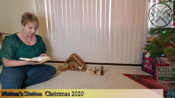 God's Holy Word- in the books of Luke and Matthew tell the Nativity Story best. 