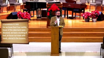 What happens when a Christian dies? What happens if he dies before Christ returns? Is he unconscious, aware, or asleep? Does the Bible teach "conditional mortality" or "soul sleep?" Are either of these things legitimate?<br /><br />"For we know that if our earthly house of this tabernacle were dissolved, we have a building of God, an house not made with hands, eternal in the heavens. For in this we groan, earnestly desiring to be clothed upon with our house which is from heaven: If so be that being clothed we shall not be found naked. For we that are in this tabernacle do groan, being burdened: not for that we would be unclothed, but clothed upon, that mortality might be swallowed up of life. Now he that hath wrought us for the selfsame thing is God, who also hath given unto us the earnest of the Spirit. Therefore we are always confident, knowing that, whilst we are at home in the body, we are absent from the Lord: (For we walk by faith, not by sight:) We are confident, I say, and willing rather to be absent from the body, and to be present with the Lord." 2 Corinthians 5:1-8 KJV<br /><br />Join us as Deacon Bryan Kelly teaches on the "intermediate state" from 2 Corinthians 5:1-8.<br /><br />#LifeAfterDeath #BibleStudy