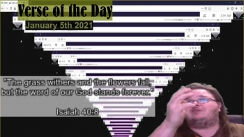Verse of the Day<br />January 5th 2021<br />Isaiah 40:8 