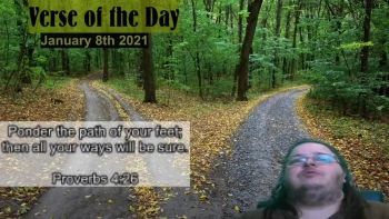 Verse of the Day<br />January 8th 2021<br />Proverbs 4:26