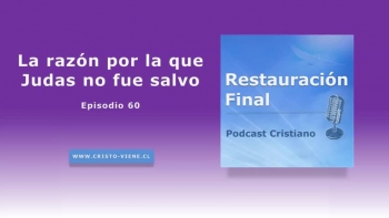 Dios da oportunidades a todos.<br />Además:<br />¿SABÍA USTED QUE JESÚS LE AMA, Y QUE MURIÓ EN LA CRUZ POR SUS PECADOS?<br /> <br />Él ya pagó el precio por usted.<br />Sólo basta que usted lo reciba en su corazón y Reconozca que JESUCRISTO es el Señor de su vida y su Salvador.<br />Invítelo hoy a entrar en su corazón, ¡Atrévase!, y siga ahora esta oración:<br /><br />Señor Jesús:<br />●  Yo confieso que soy un pecador y te invito a entrar en mi corazón.<br />●  Perdona mis pecados.<br />●  Yo me entrego a ti.<br />●  Gracias por esta vida eterna que tú me estás dando en estos momentos.<br />●  Yo te confieso ahora como mi Señor y mi Salvador.<br /><br />Lea la Biblia y busque una iglesia cristiana para que le enseñen la Palabra de Dios. Lea Juan 3 :16<br />Visite: www.cristo-viene.cl | Podcast Restauración Final <br />- -   - -   - -   - -   - -   - -   - -   - -   - -   - -   - -   - -   - -   - -   <br /><br />¿SABÍAS  QUE JESÚS TE AMA, Y QUIERE SANARTE DE TODA ENFERMEDAD?<br />  <br />La biblia dice que Jesús llevó tus enfermedades y sufrió tus dolores para que tú ahora estés sano.<br />Sólo tienes que creer en JESÚS y pedirle que entre a tu corazón y perdone tus pecados.<br /><br />●  Repite este versículo de la biblia varias veces al día cada día: “Por las heridas de Jesús fuimos sanados y por esta promesa yo soy sano”. (los azotes que sufrió en la cruz representan tu  sanidad para este tiempo)<br />●  Tienes que creerlo con todo tu corazón porque Jesús te ama y quiere verte sano de cualquier enfermedad. (no te rindas, insiste y créele a Jesús)<br /><br />Lee la biblia y busca una iglesia cristiana. Lee Isaías 53:5<br />Visite: www.cristo-viene.cl | Podcast Restauración Final <br />- -   - -   - -   - -   - -   - -   - -   - -   - -   - -   - -   - -   - -   - -   - - <br />¿Tienes problemas? envíanos tu pedido de oración a: RogaremosPorTi@gmail.com