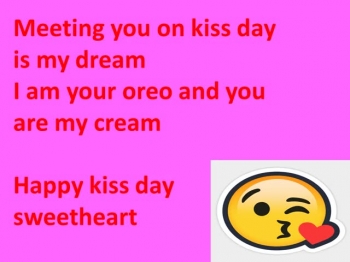 Kiss Day Images Quotes for Happy Kiss Day 2021 