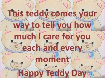 Cute Teddy Day Images Wishes 