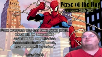 Verse of the Day<br />January 26th 2021<br />Luke 12:48