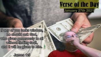 Verse of the Day<br />January 27th 2021<br />James 1:5