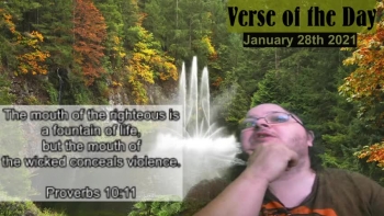 Verse of the Day<br />January 28th 2021<br />Proverbs 10:11
