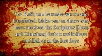 3-The Koran defines the 'Kafir' in the following way. 