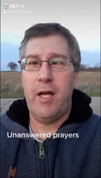 How are we to deal with unanswered prayers?
