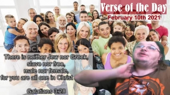Verse of the Day<br />February 10th 2021<br />Galatians 3:28