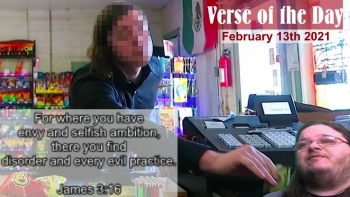 Verse of the Day<br />February 13th 2021<br />James 3:16