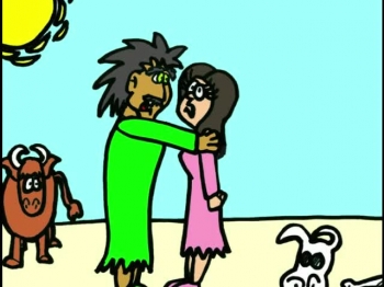 This is a narrated cartoon bible story with musical background covering the biblical account of the calling by God of Abram from his land to the land of Canaan based on Genesis 12.