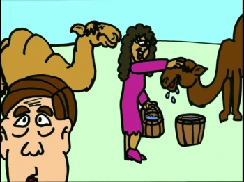 This is a narrated cartoon bible story with background music based on the biblical account as told in Genesis 24.