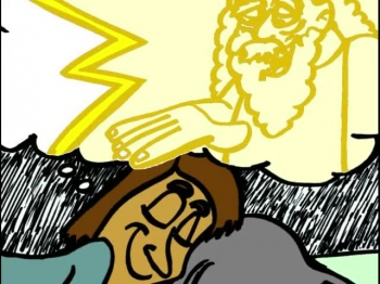 This is a narrated cartoon bible story #jacob'sdream #stairwaytoheaven with background music based on the biblical account as told in Genesis 28.