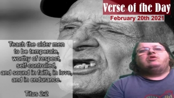 Verse of the Day<br />February 20th 2021<br />Titus 2:2