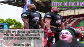 Verse of the Day<br />March 12th 2021<br />Romans 15:1