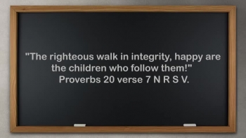 Let us show others by example.