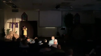 Easter morning worship at the First Baptist Church of Danville, TX