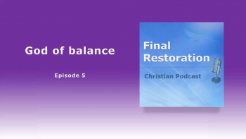 Our God is balanced and measured in his actions, and that is how our good Jesus showed us, now it is up to us to learn to havebalanced and tempered lives, by the power of his Holy Spirit.<br />- -   - -   - - <br />DID YOU KNOW THAT JESUS LOVES YOU AND DIED ON THE CROSS FOR YOUR SINS?<br />  <br />He has already paid the price for you.<br />You just need to receive Him into your heart and confess that Jesus Christ is the Lord of your life and your Savior.<br /><br />Invite Him today to enter your heart. ¡Dare! And now follow this prayer:<br /><br />Lord Jesus:<br />●  I confess I am a sinner and I invite you into my heart.<br />●  Forgive my sins.<br />●  I give in to you.<br />●  Thank you for this eternal life that you're giving me right now.<br />●  I now confess you as my Lord and Savior.<br /><br />Read the Bible and find a christian church to be taught the Word of God. <br /><br />Read John 3:16 | Final Restoration Podcast<br />Visit: http://jesus-christ-is-coming.blogspot.com/<br /><br />- -   - -   - -  <br /><br />DID YOU KNOW THAT JESUS  LOVES YOU, AND WANTS TO HEAL YOU FROM ALL ILLNESS?<br /><br />The bible says that Jesus took your diseases and suffered your pains so that you are now healthy.<br />You just have to believe in JESUS, and ask Him to enter to your heart and forgive your sins.<br /> <br />● Repeat this verse of the bible several times a day every day: "By the wounds of Jesus we were healed and by this promise I am healed." (the lashes he suffered on the cross represent your healing for this time)<br />● You have to believe it with all your heart because Jesus loves you and wants to see you healthy from any disease. (don't give up, insist and believe Jesus)<br /><br />Read the bible and find a christian church. Read Isaiah 53: 5 | Final Restoration Podcast<br />Visit: http://jesus-christ-is-coming.blogspot.com/<br />- -   - -   - -   - -   - -   - -<br />Do you have problems? Send us your prayer request to: WeCanPray@outlook.com