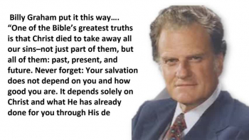 Confessing your sins ?