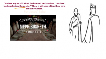Some say "The Lame Shall Not Eat At The King's Table"....