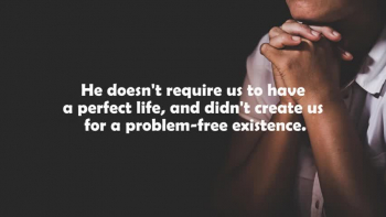 Do you feel the pressures of this world?  There is help.