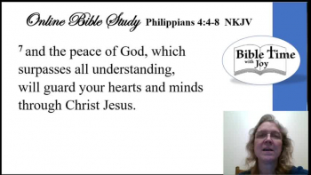 If you fill your mind with bad things, your attitude will be bad.  If you focus on Godly things, your spirit will rest in God's arms and your attitude will be of an overcomer.  The choice is yours!  #BibleTimeWithJoy #OnlineBibleStudy