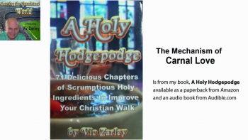 This episode of Leaving the Grandstand World looks into love. God's pure love is often superseded by mankind's convoluted twisted love. The song is, "The Call for Love." The poetry today is entitled, "Sustaining Love" and the talk which is a chapter in "A Holy Hodgepodge," is "The Mechanism of Carnal Love."