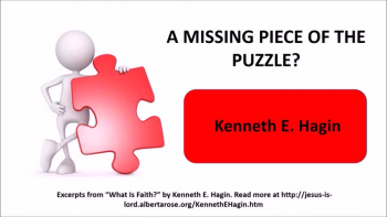 WHY HAVE I NOT RECEIVED MY HEALING OR DELIVERANCE?A MISSING PIECE TO THE PUZZLE? Part 1 