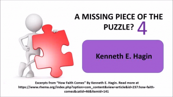 WHY HAVE I NOT RECEIVED MY HEALING OR DELIVERANCE?A MISSING PIECE OF THE PUZZLE? Part 4 