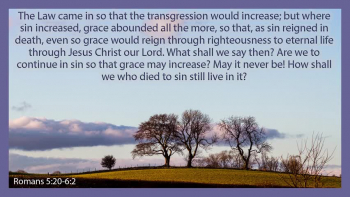 A 5 minute video taking the viewer through a reading of the Gospel with selective verses out of the Book of Romans.  The video is intended to be embedded and shared with friends.
