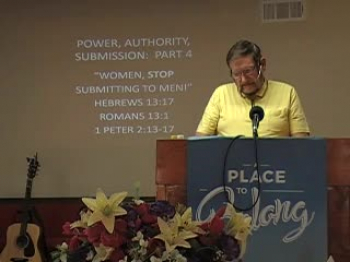Women, STOP Submitting to Men