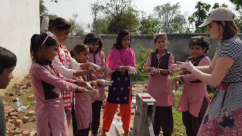 Handwash Workshop In Village Schools By HEEALS Intern Jayde 
