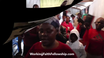 Brethren Receive The Word of God in Their Native Luo Language - Kibera Slum Kenya 