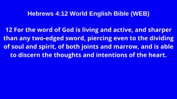 Let's begin today's teaching with our foundational text for the series. Proverbs 6:2 says, you are trapped by the words of your mouth: you are ensnared by the words of your mouth.<br /><br />Live in the Authority of God's Word.<br /><br />Psalm 1:2-3 reads, 2 But his delight is in Yahweh’s law. On his law he meditates day and night. 3 He will be like a tree planted by the streams of water that produces its fruit in its season whose leaf also does not wither (World English Bible).<br /><br />Live in the Power of God's Word.<br /><br />Hebrews 4:12 reads, 12 For the word of God is living and active, and sharper than any two-edged sword, piercing even to the dividing of soul and spirit, of both joints and marrow, and is able to discern the thoughts and intentions of the heart (World English Bible).<br /><br />Live in the Power of God's Spoken Word.<br /><br />Isaiah 55:11 reads, 11 so is my word that goes out of my mouth: it will not return to me void, but it will accomplish that which I please, and it will prosper in the thing I sent it to do (World English Bible).<br /><br />God’s word is not powerless; It is only powerless when unspoken. So, speak the Word of God.<br />Because You can Have what You Say!<br /><br />Remember to share this podcast with others.  We want to take them on the same Faith Journey. <br /><br />We never like to close our program without giving you the opportunity to make Jesus the Lord of your life.  Would you pray with me?  Say, Lord Jesus I repent of my sins, come into my heart, I make you my Savior and Lord.  Friends, if you prayed that prayer, I believe you got Born Again. Keep God first place in your life.  I believe He’s going to take you further than you ever dreamed.<br /><br />I hope you believed on Jesus today!  Remember to Believe the Word, Speak the Word and Manifest the Promise.  This is Robert Welsh for blogwithjesus.com.  I will see you on the next podcast.  Blessings!<br /><br /><br /><br /><br /><br /><br /><br /><br /><br /><br /><br /><br /><br /><br /><br /><br /><br /><br /><br /><br /><br /><br /><br /><br /><br /><br />
