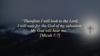 I Will Look To The Lord 